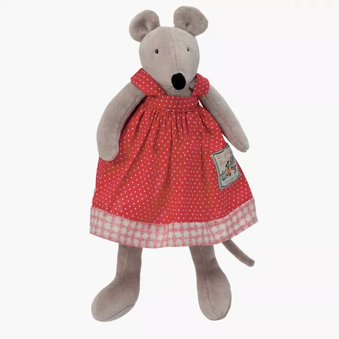 Peluche Nini la souris Les Tout-Petits 30 cm - Moulin Roty