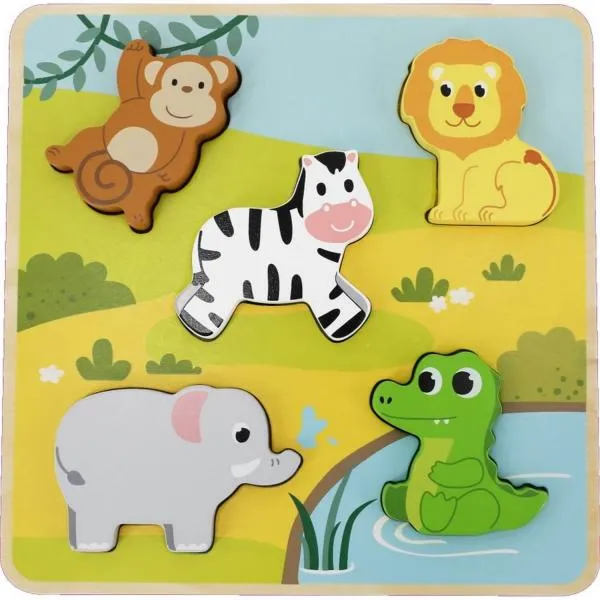 Puzzle bois - Savane - Bois FSC - Sapin Malin