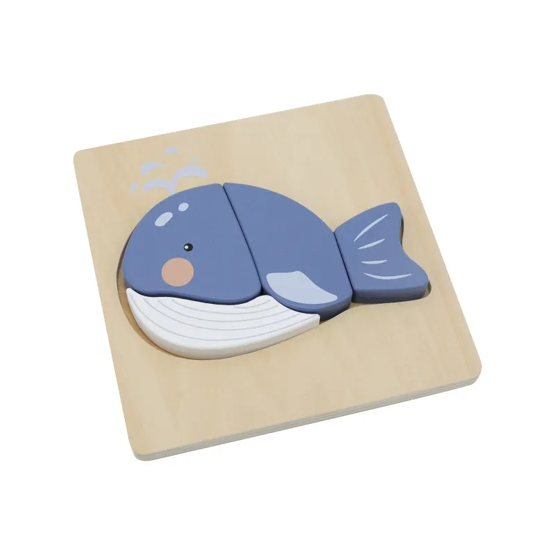 Puzzle  Baleine à Encastrer -