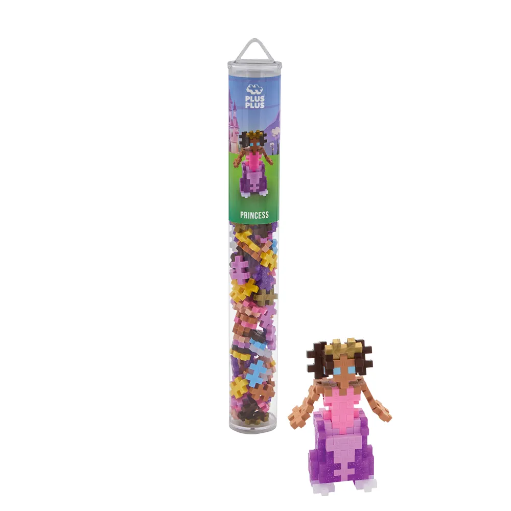 Puzzle Tube Princesse 100 Pcs - Plus Plus ++