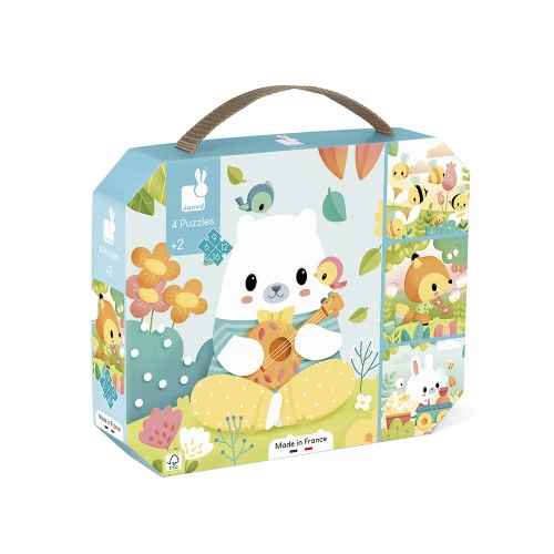 Puzzles Évolutifs Pure  4 puzzles - Janod