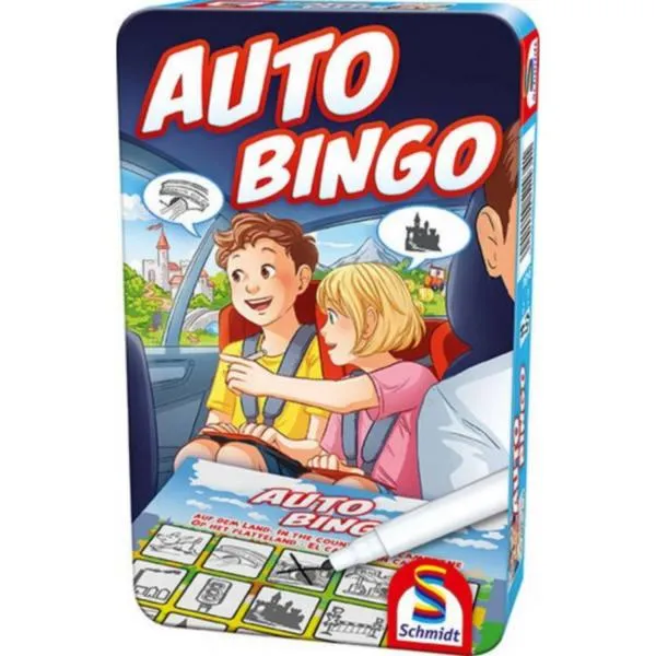 Jeu bingo voiture - Schmidt