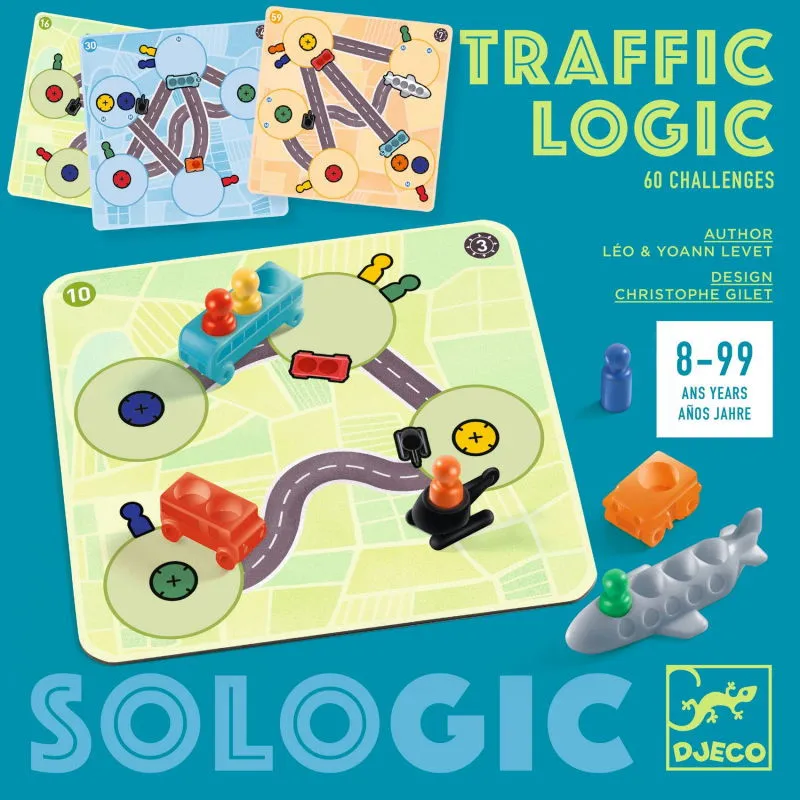 Jeu Traffic Logic Sologic - Djeco