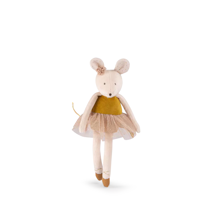 Peluche La Petite Souris or -  La petite école de danse - Moulin Roty