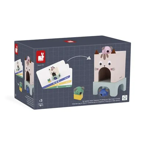 Se Repérer dans l'Espace - Chat et Souris - Janod